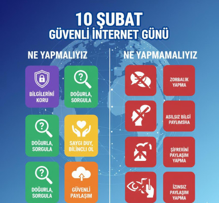 10 ŞUBAT GÜVENLİ İNTERNET GÜNÜ